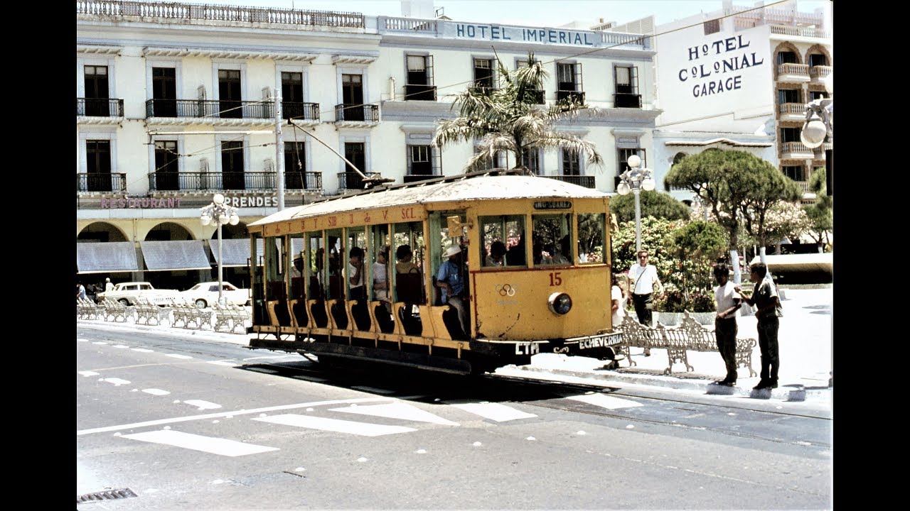 Veracruz, Mexico Streetcar Scenes-- 1970 & 1973
