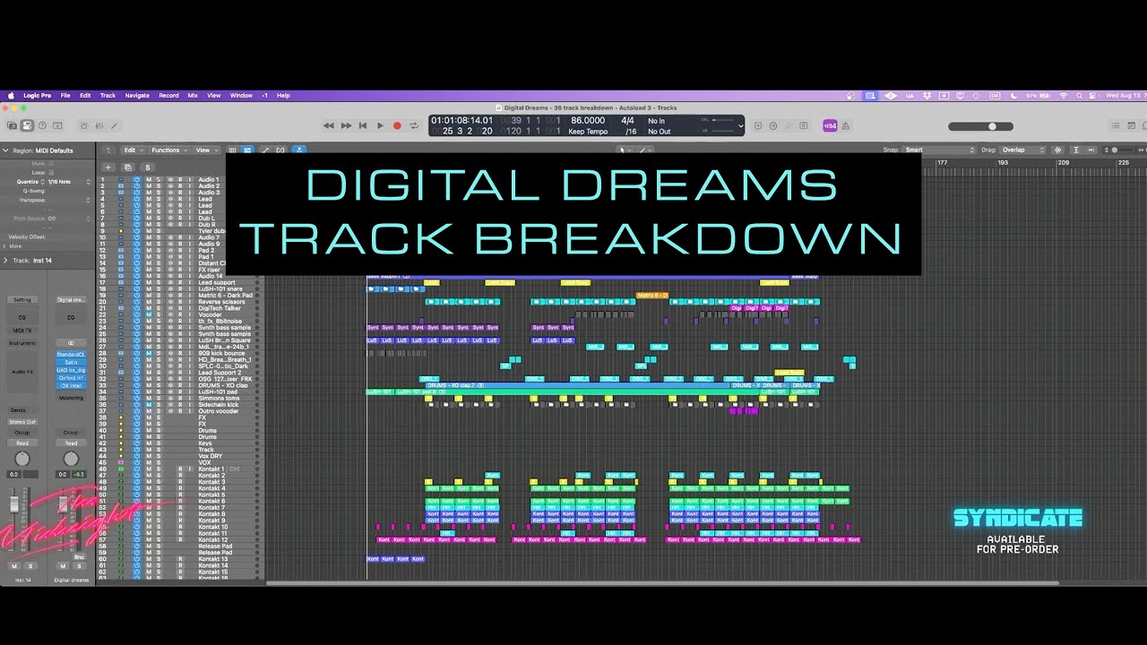 'Digital Dreams' - Track Breakdown