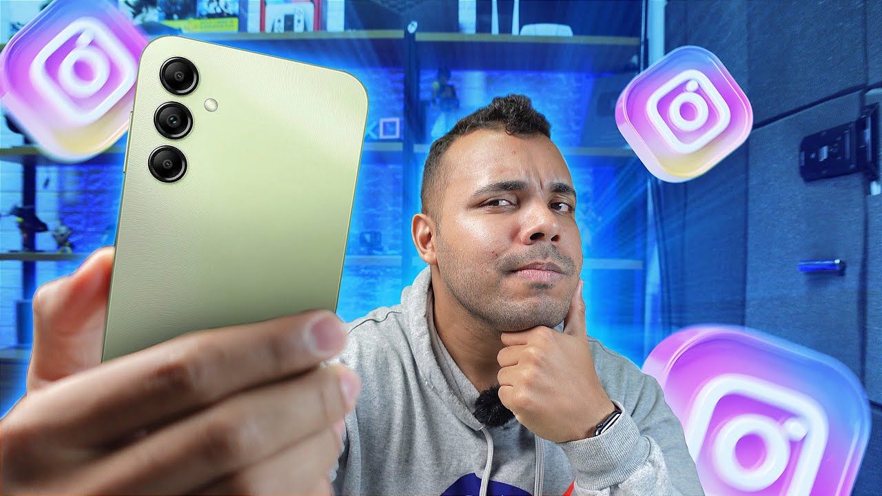 Galaxy A14 5G trava no instagram ? Teste completo com efeitos
