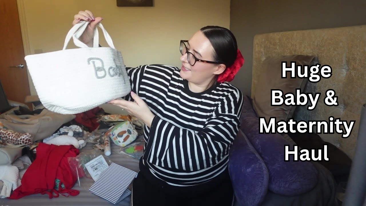 Huge pregnancy, baby & toddler haul | Maternity clothes, newborn essentials and a bedroom makeover!