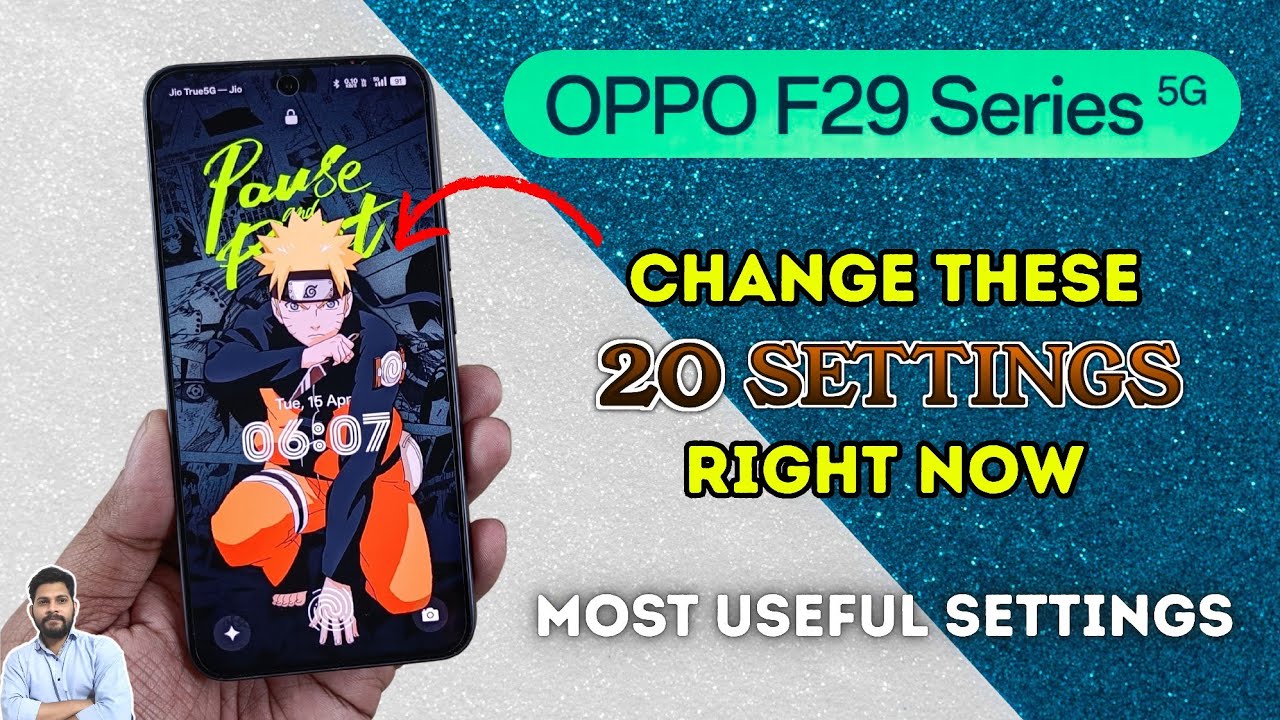 Oppo F29 Series 5G: измените эти 20 настроек прямо сейчас