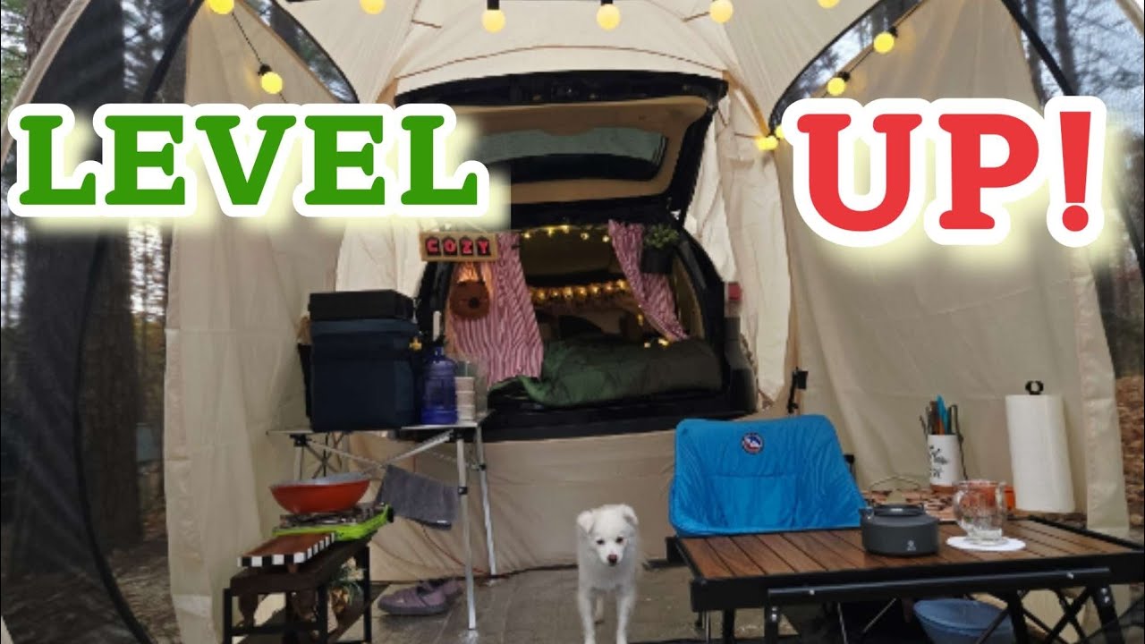 LEVEL UP! My 4-Day Car Camping Trip 🏕