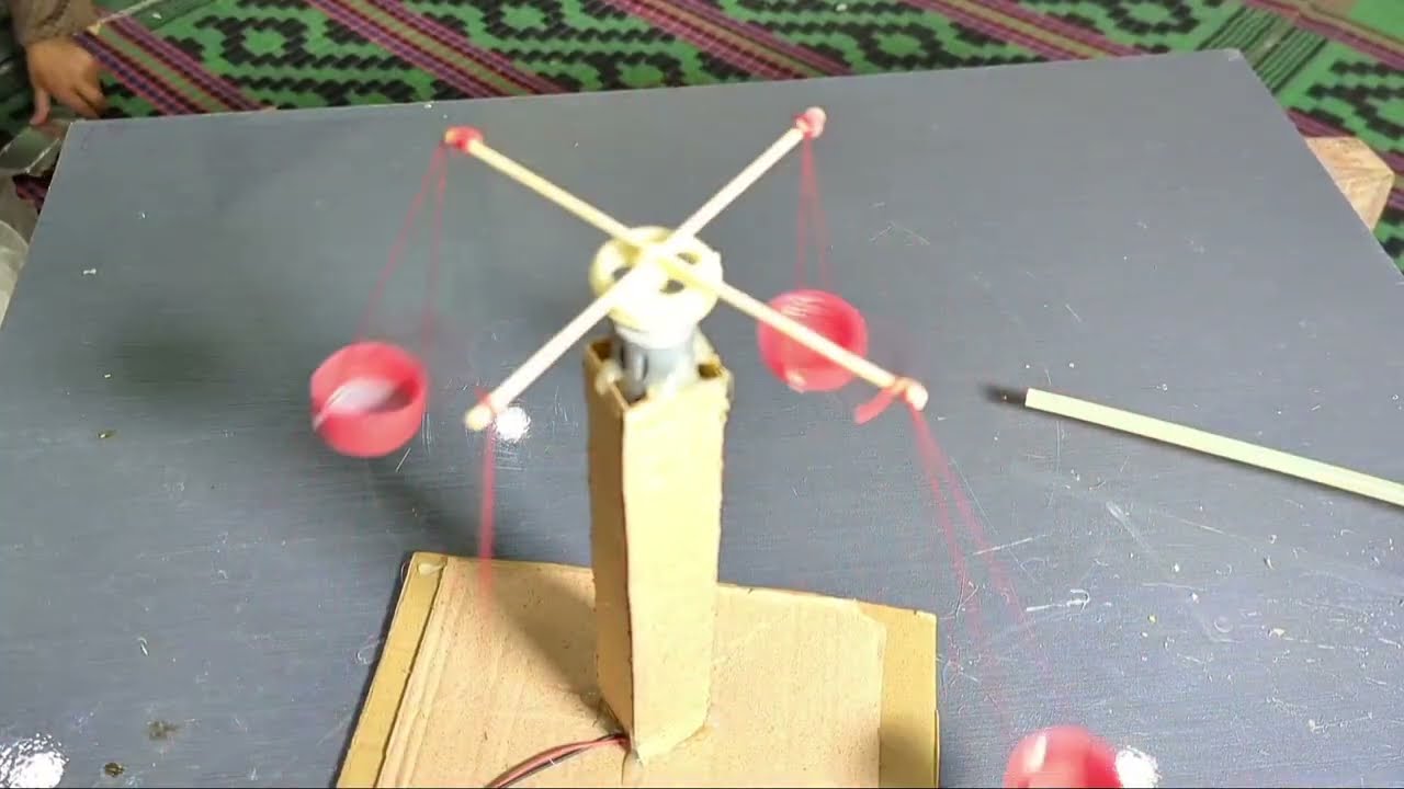 DIY Rotating Balance Wheel | Centrifugal Force Science Project
