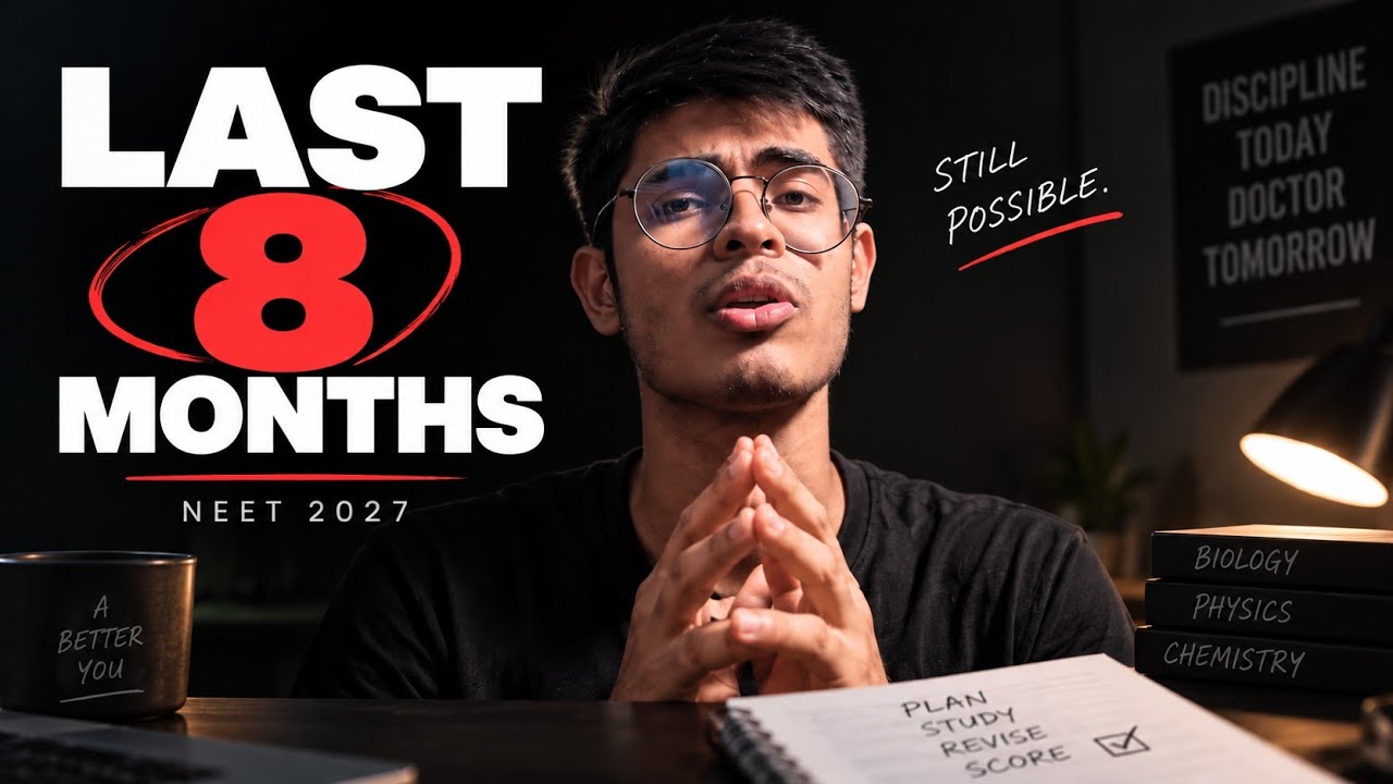 Only 8 Months remaining ‼️ Mistakes that can ruin your NEET preparation ‼️