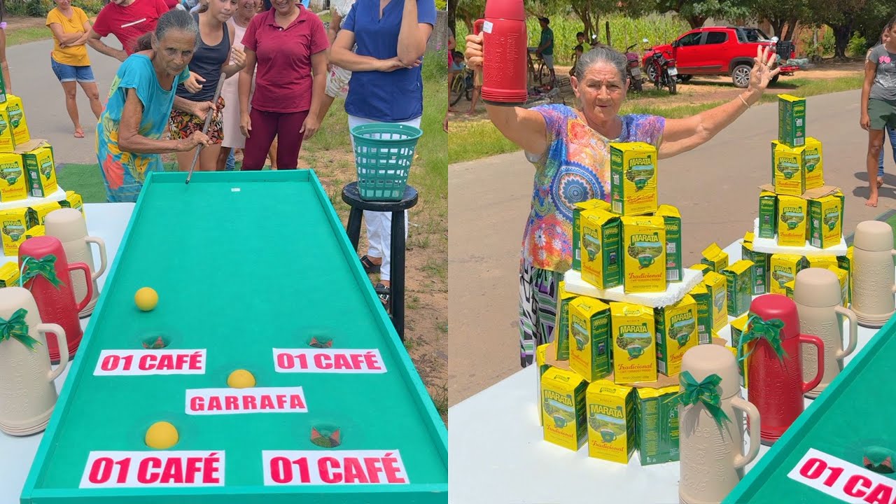DESAFIO DE RICO: 3 CHANCES para Ganhar CAFÉ ou GARRAFA