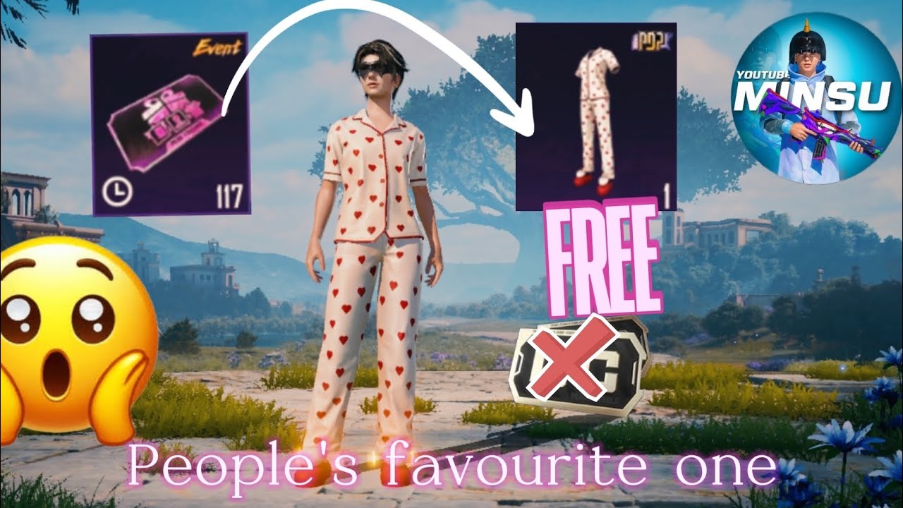 🔥HOW TO BUY THIS SERENE AFFECTION SET 😍 FREE | NO UC | JUST  FREE | MINSU PUBG😇