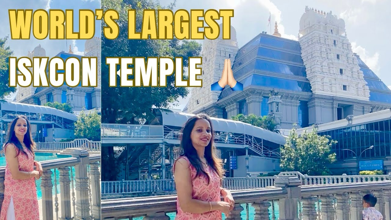 ISKCON (Bangalore) -The Largest Krishna Temple 🙏🏻 | Heaven On Earth #iskconbangalore #tour #darshan 