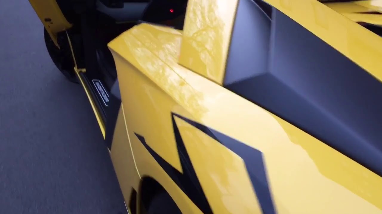 Rana65556 FIRST DRIVE in his Lamborghini Aventador SV Roadster