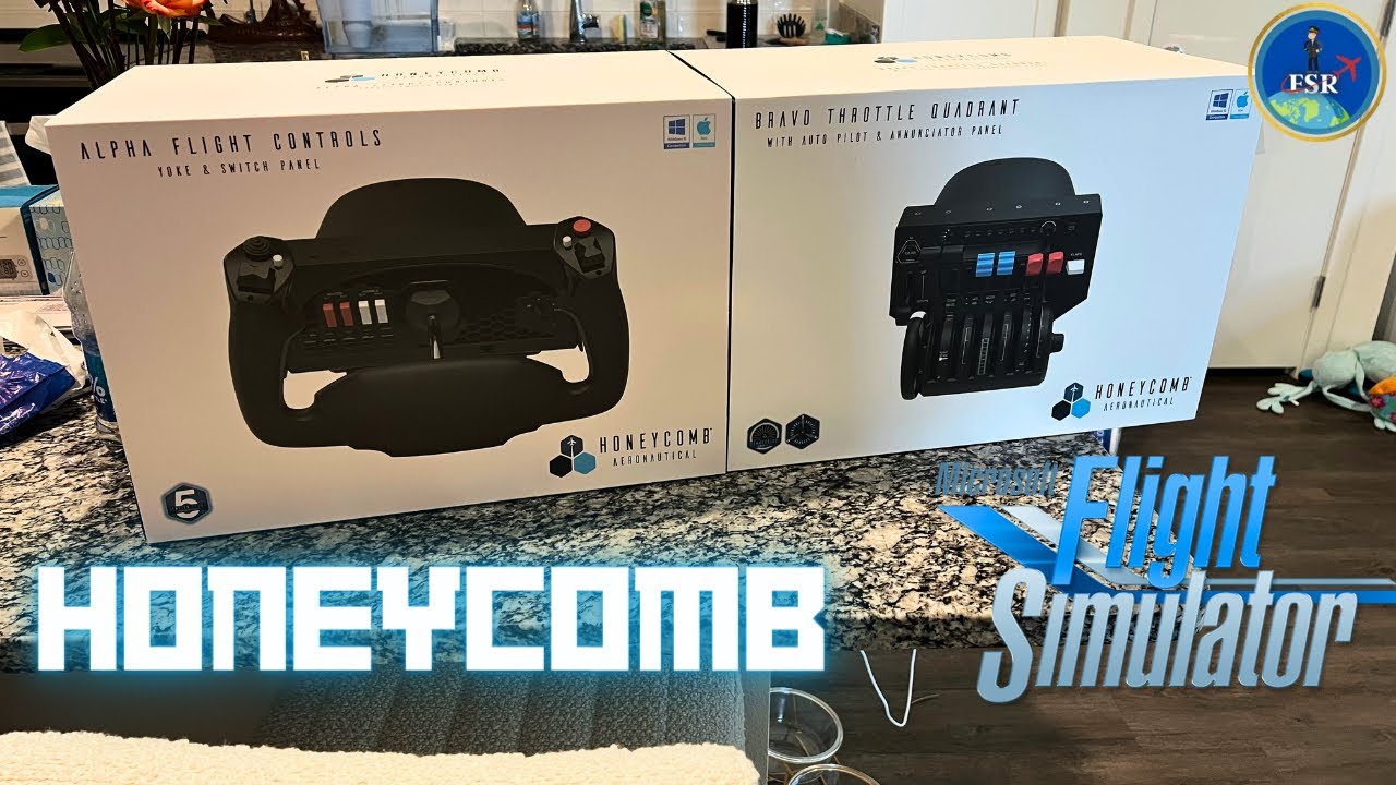 Honeycomb Alpha Yoke & Bravo Throttle Quadrant UNBOXING