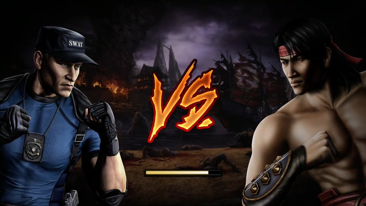 Stryker Vs Liu Kang Mortal kombat 9