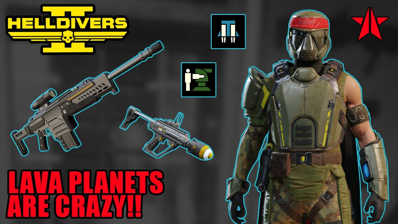 Helldivers 2 - NEW LAVA PLANETS ARE ABSOLUTELY *INSANE*!! (Solo Max Difficulty)