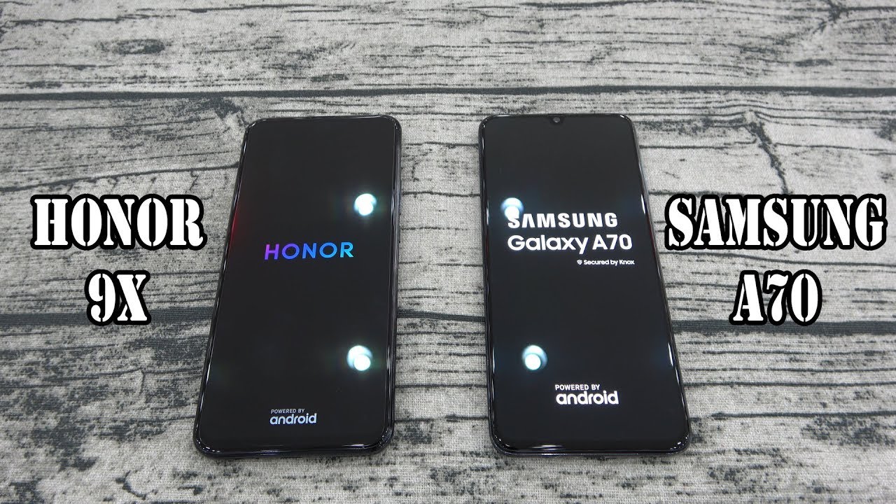 Honor 9x vs Samsung Galaxy A70 | SpeedTest and Camera comparison