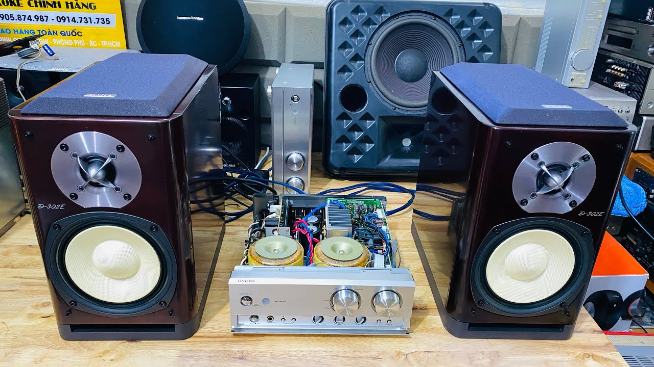 Bộ VIP #made in #Japan, dòng cận hi-end nhà Onkyo. Chi tiết mời ae xem clip. Zalo e #0905874987 