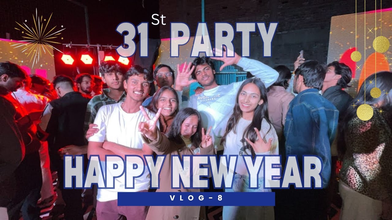 New year party with friends ✨|#harshitavlogs #harshita 