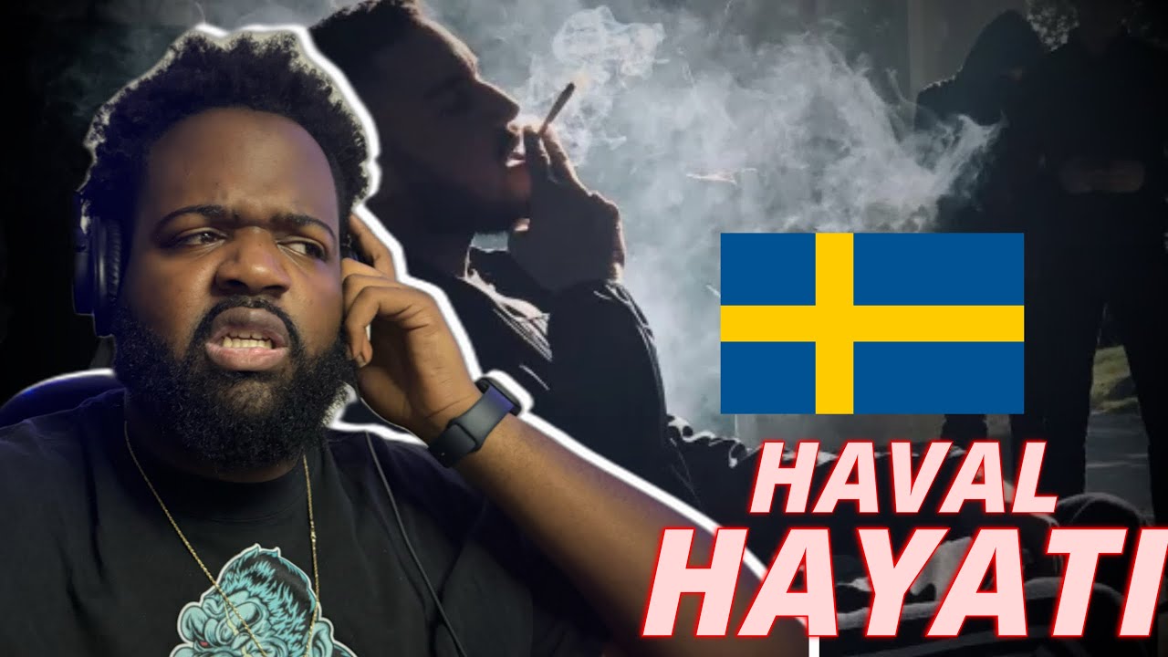AMERICAN FIRST REACTION TO SWEDISH RAP | HAVAL - HAYATI