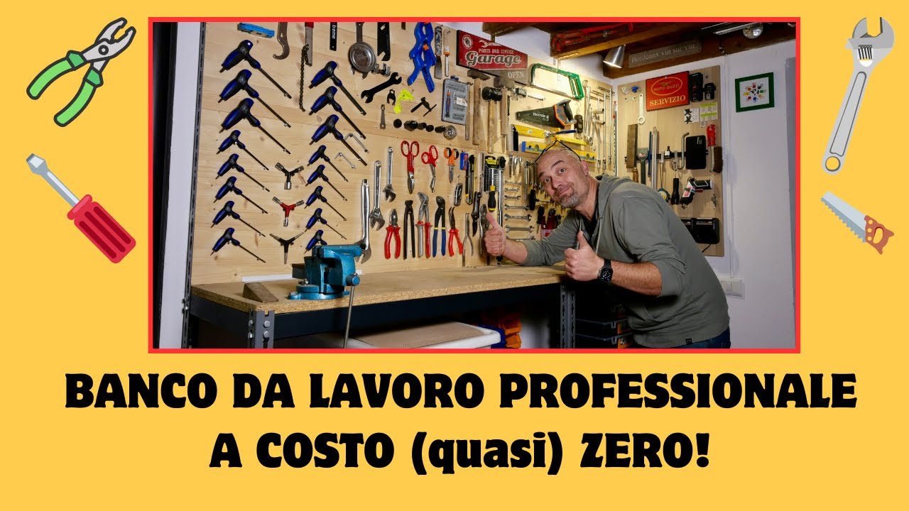 Un Banco Da Lavoro professionale a costo (quasi) ZERO!