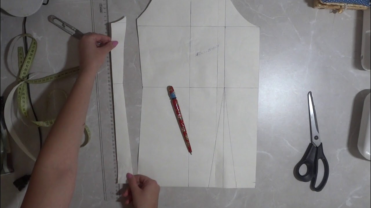 Втачной двухшовный рукав без формул !!!