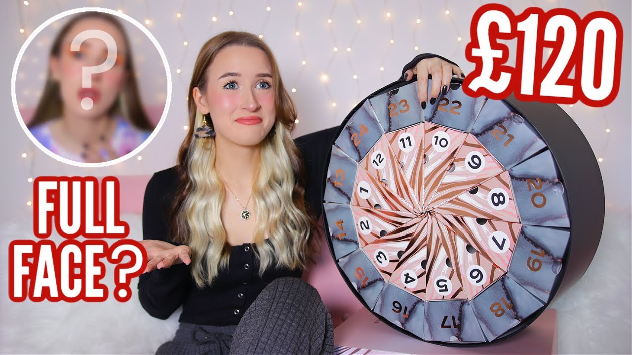 Full Face Of ADVENT CALENDAR Makeup + UNBOXING! *Revolution Deluxe*