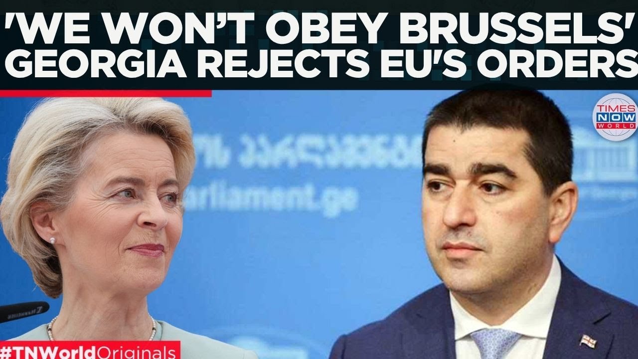BRUSSELS EXPOSED? GEORGIAN Speaker SLAMS EU&rsquo;s Arrogant Bureaucracy And 'Fake Democracy' | World News