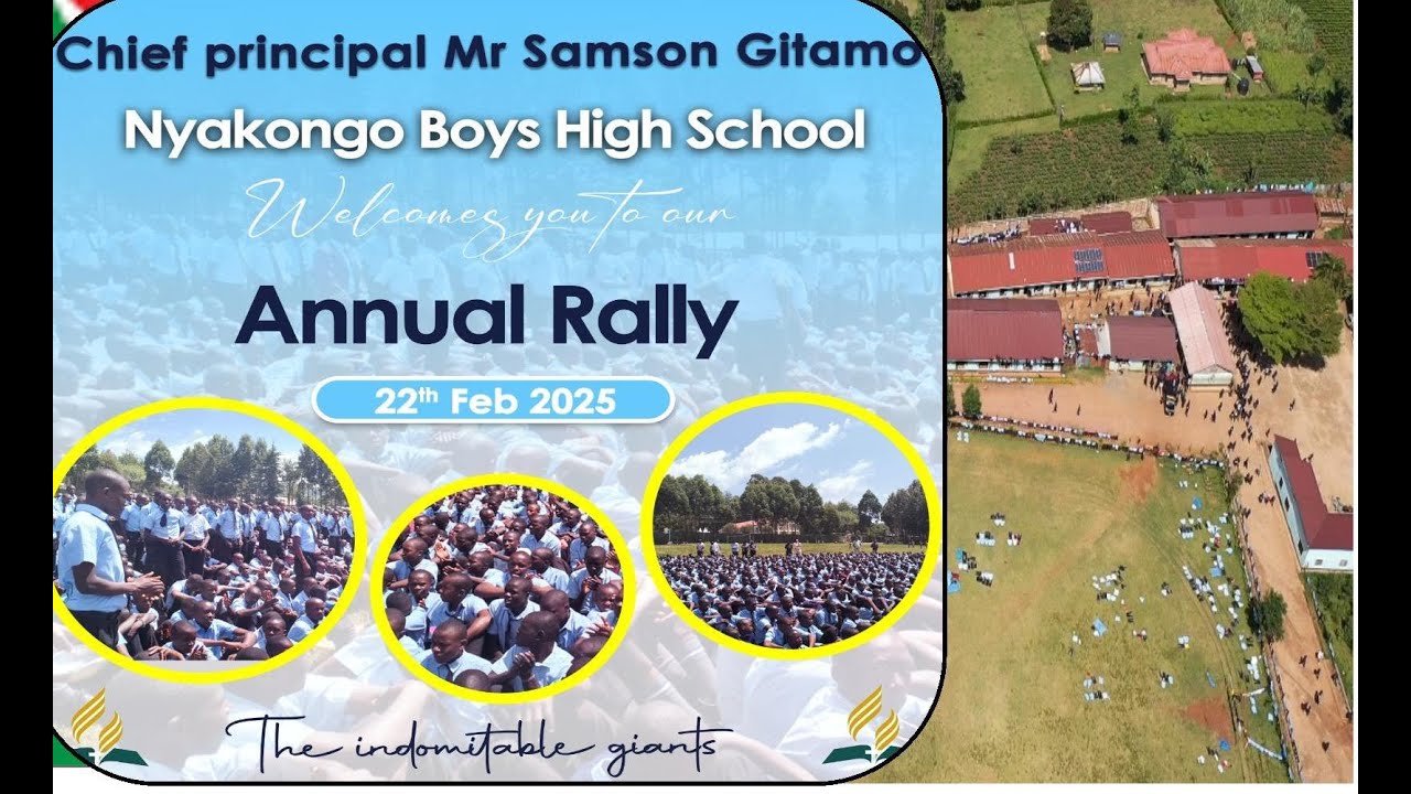 NYAKONGO BOYS HIGH SCHOOL ANNUAL RALLY SABBATH 22nd Feb 2025