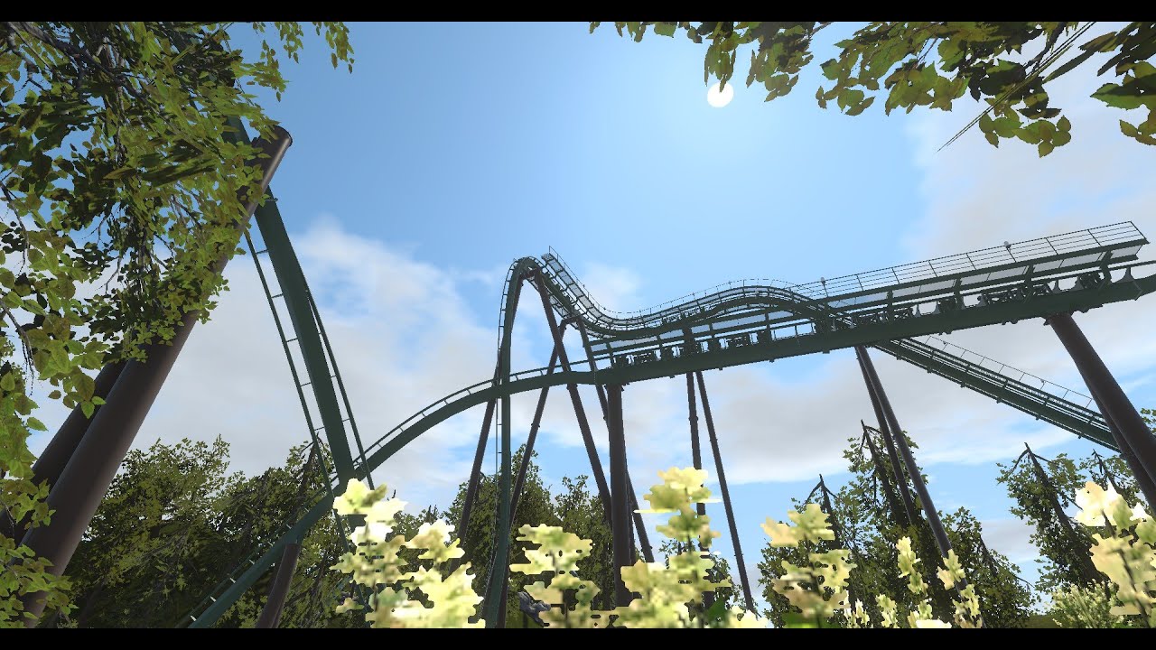 B&M Terrain Dive Coaster | Nolimits 2 | FVD++