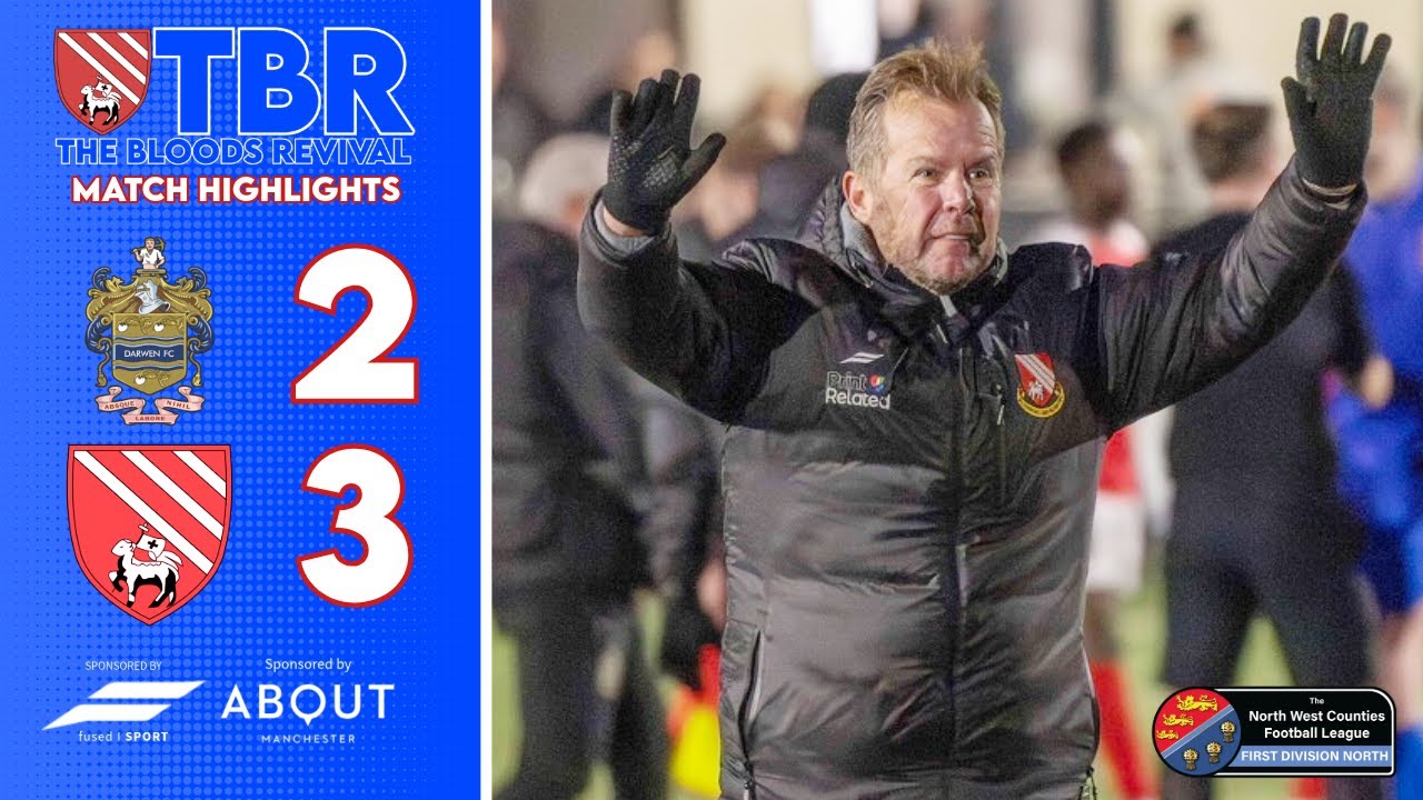 Match Highlights - Darwen FC v Droylsden FC | NWCFL 1st Division North | 10/01/2026