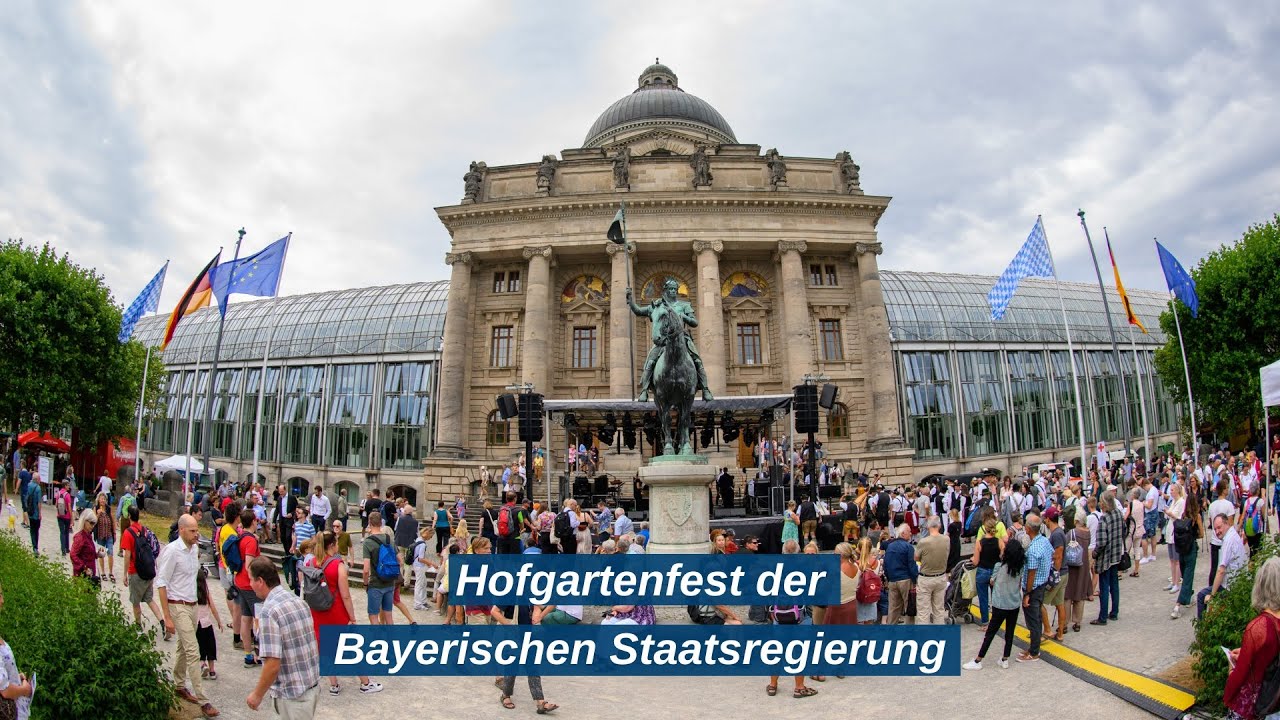 Hofgartenfest der Bayerischen Staatsregierung - Bayern (23.07.22)