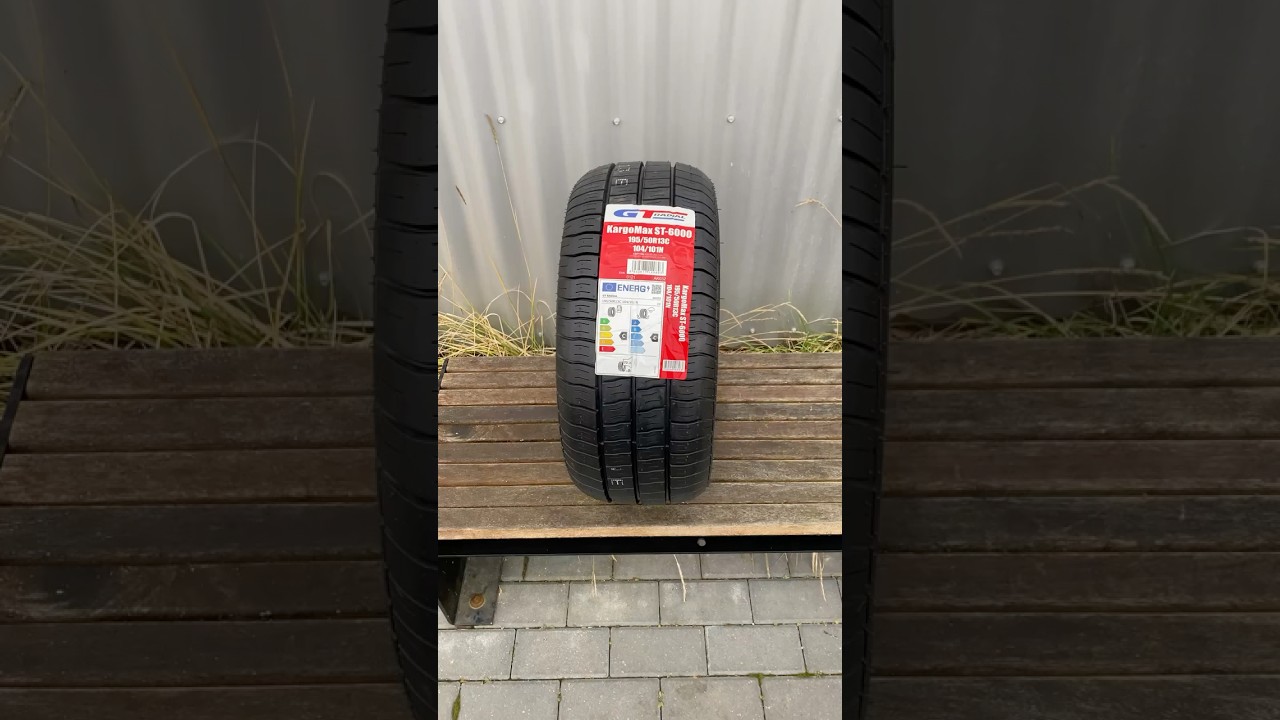 TYRE SUMMER 195/50 R13C GT RADIAL KargoMax  ST6000 104/101N M+S (trailer use only)
