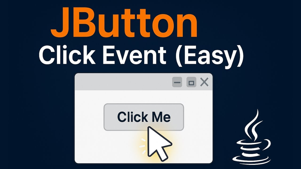 Java GUI: событие нажатия JButton с ActionListener Java Swing (простое) #1