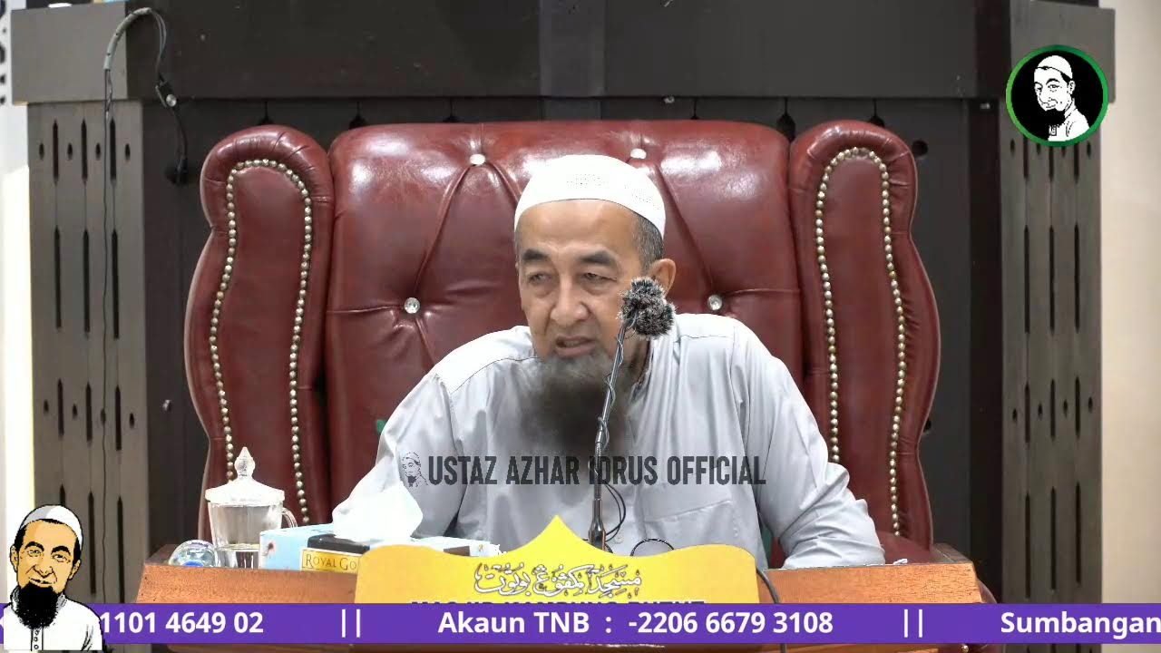 🔴LiveUAI 08/10/2024 Kuliyyah Maghrib Ustaz Azhar Idrus | Masjid Kg. Butut, Kuala Berang, Terengganu