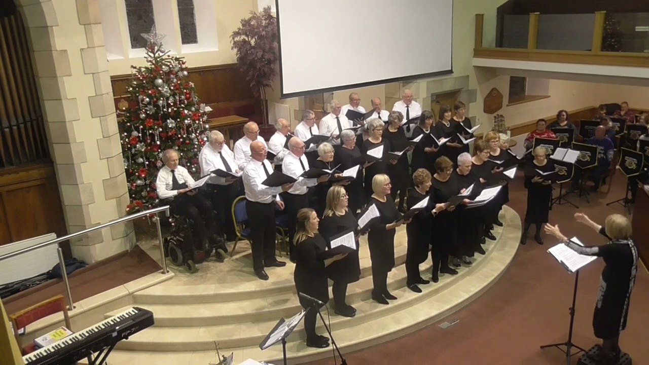 Portrush Carol service. in Portrush Presbyterian Church 8/12/23