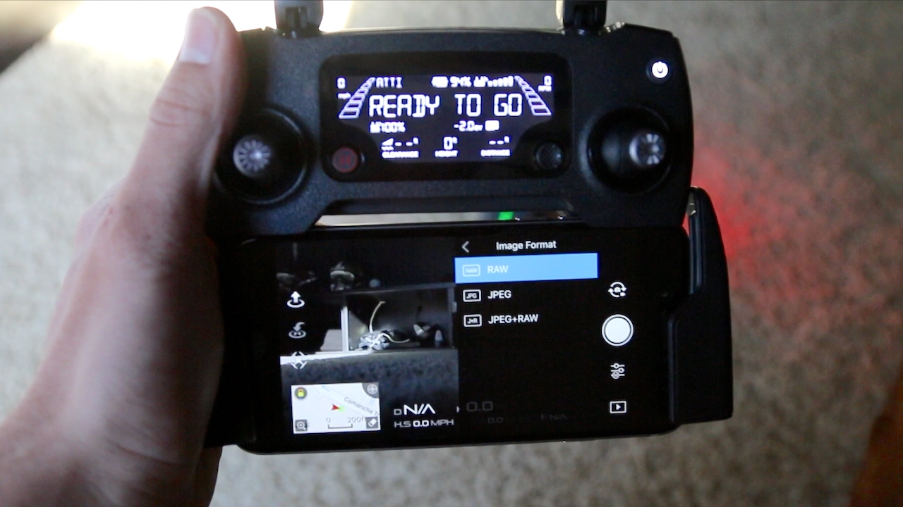 How To Set Up The DJI Mavic Pro For Pictures