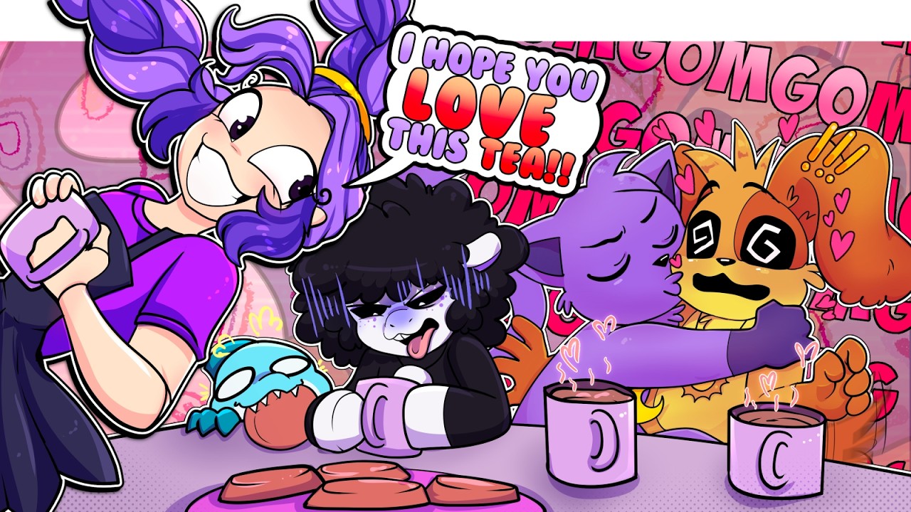 Чай «Любовное зелье» от DogDay X CatNap & Lily Lovebraids ┃ Время игр Поппи, глава 5 ┃ Озвучка ко...