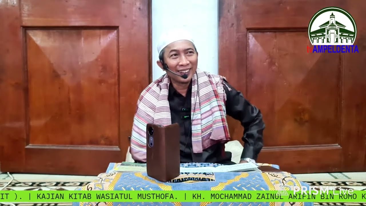 KH. MOCHAMMAD ZAINUL ARIFIN BIN ROMO KH. UMAR SAID SURABAYA. SERAMBI ROMADHON ( NGABUBURIT ).