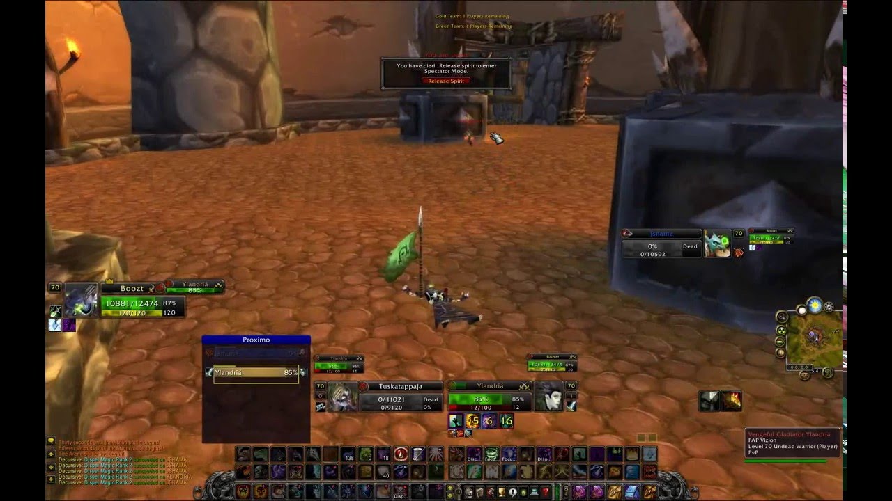 Vengeful Gladiator Tuska and Boozt - World #1 Spriest/Rogue S3  2700+ TBC [HD]