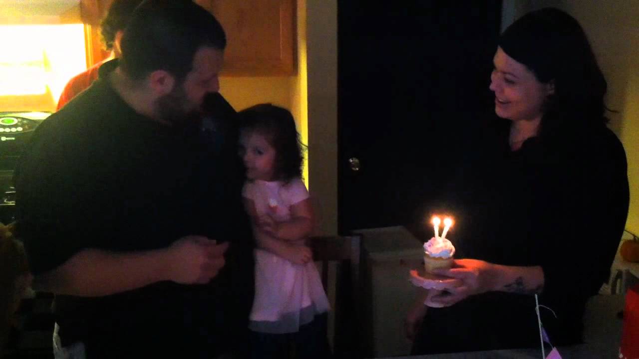 Violet's 2nd Birthday Cupcake
