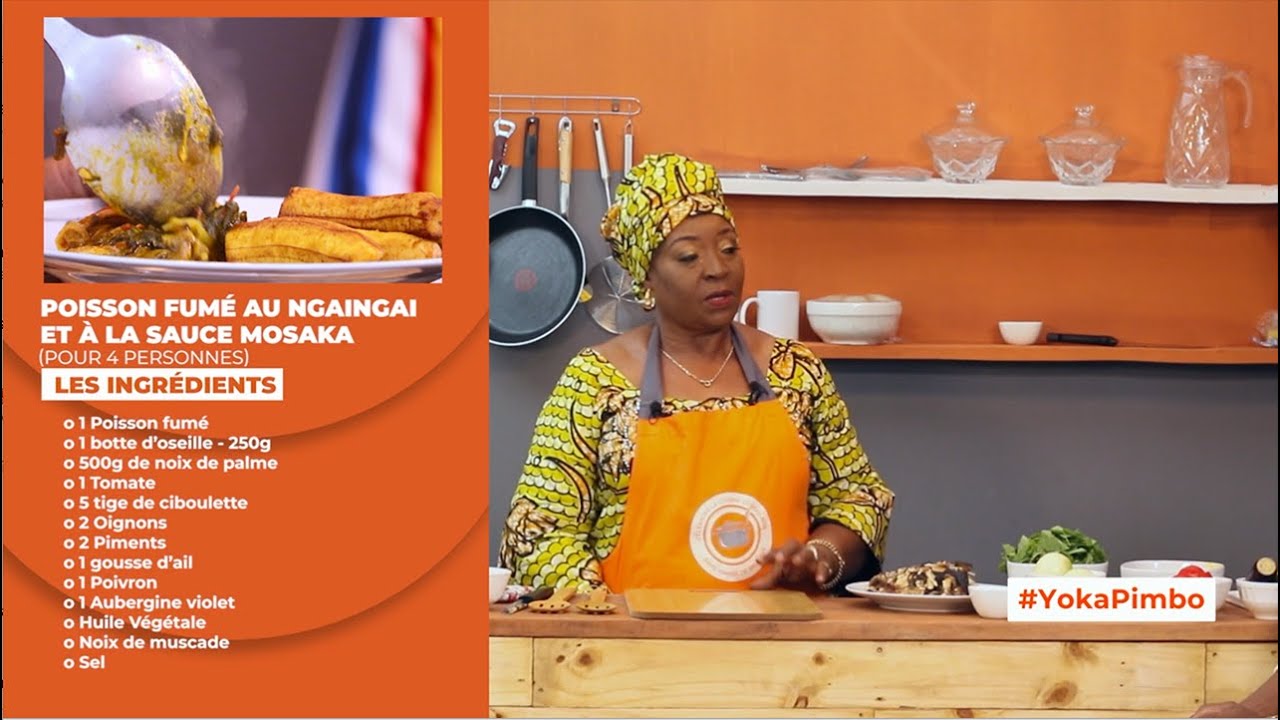 𝒀𝒐𝒌𝒂 𝑷𝒊𝒎𝒃𝒐 - Poisson fumé au Ngai-ngai et à la sauce mosaka