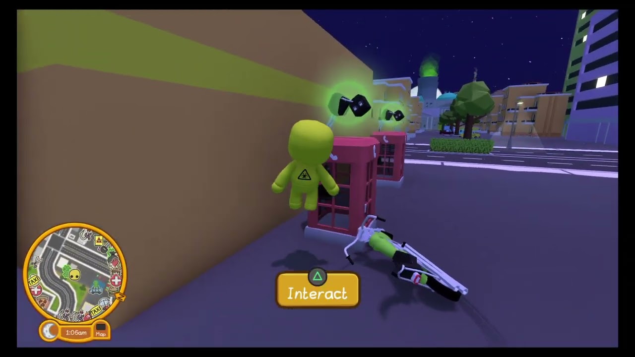 I found a secret motor chopper bike in wobbly life