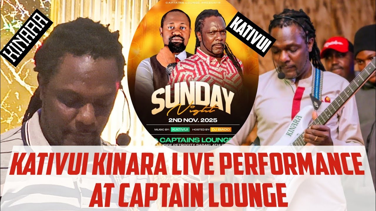 FULL KINARA KATIVUI BEST ICONIC LIVE PERFORMANCE AT CAPTAIN LOUNGE ✅
