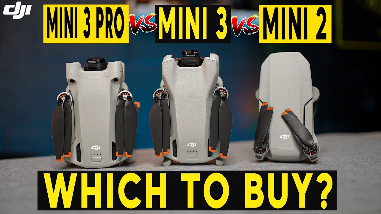 DJI Mini 3 Pro vs Mini 2 vs Mini 3 | FULL COMPARISON
