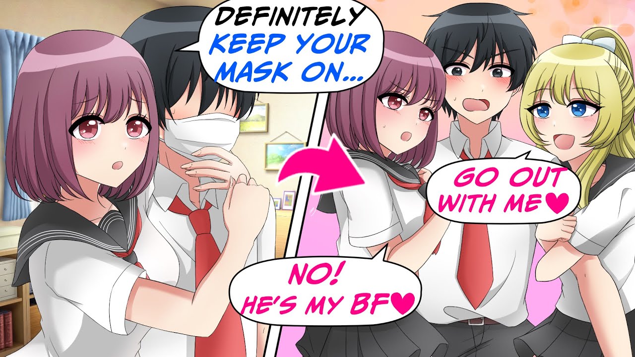 My Step-Sis Told Me Not to Take off My Mask, But I Did. Then, the Prettiest Girl Confessed to Me...