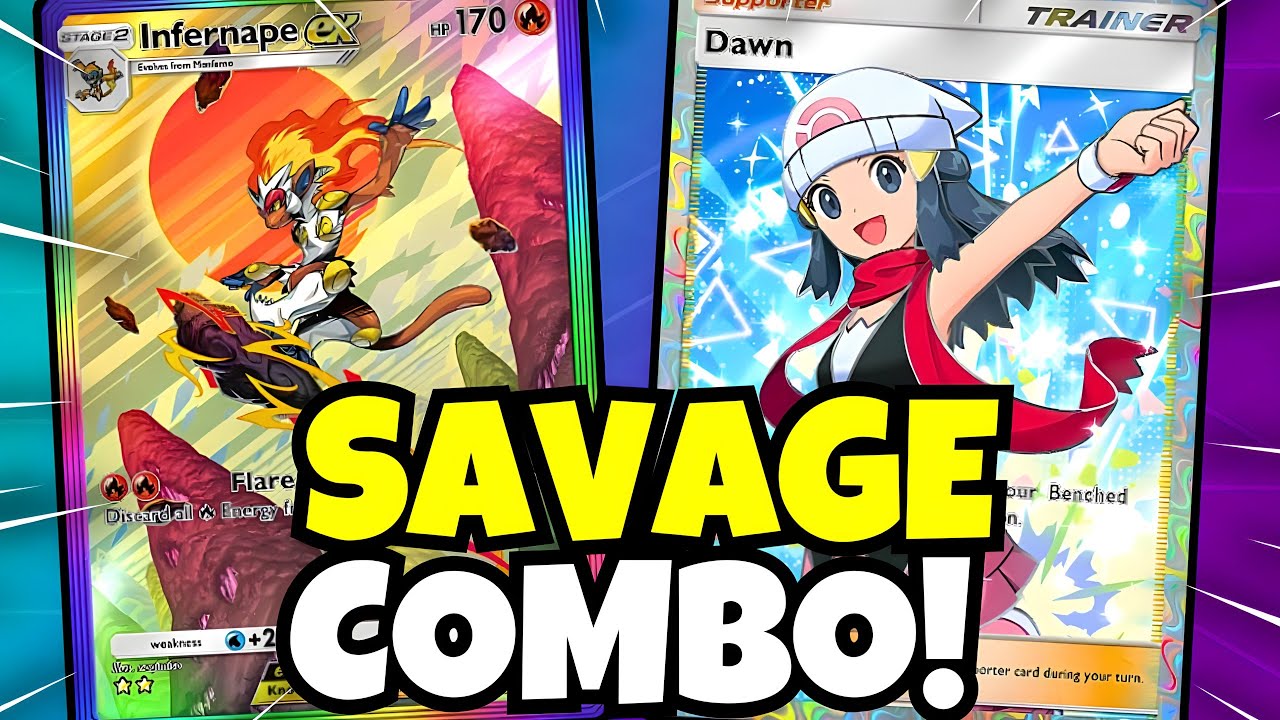 NEW Infernape EX Deck Is ABSOLUTE FIRE!!! [Pokemon TCG Pocket]