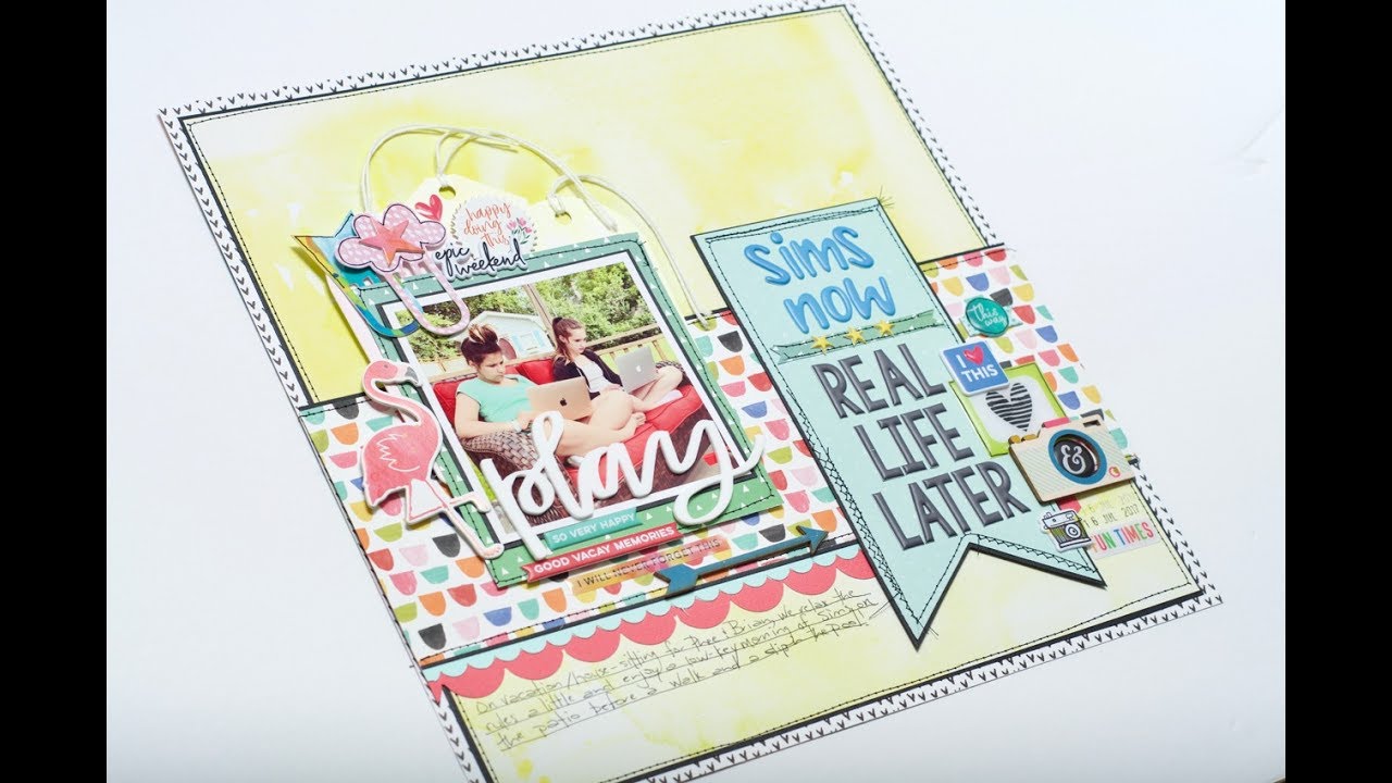Scrapbooking Process Sims Now