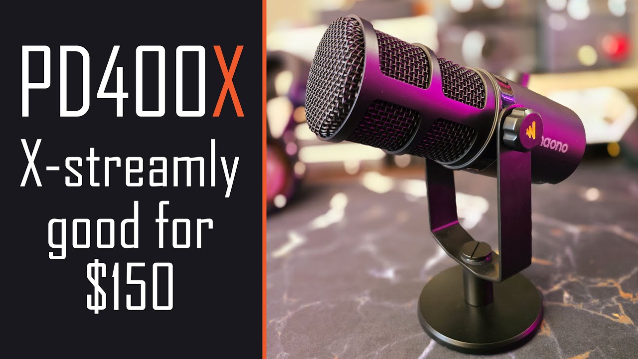 (A Real Upgrade) Maono PD400X - Gamer Gadgets