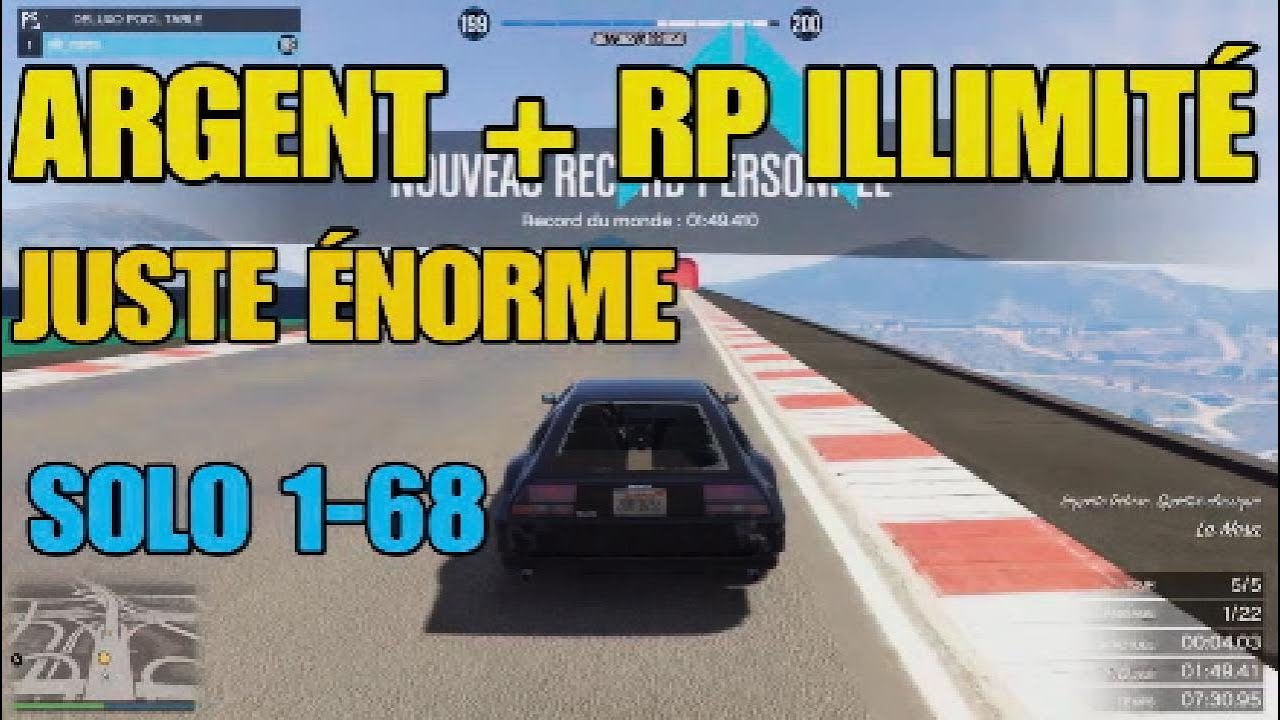 GLITCH ARGENT+RP ILLIMITÉ Gta 5 online