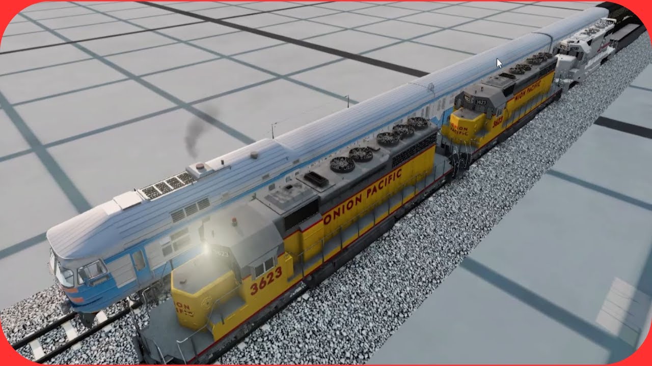 Train vs Train at Full Speed | BeamNG Drive Crazy Crash Test