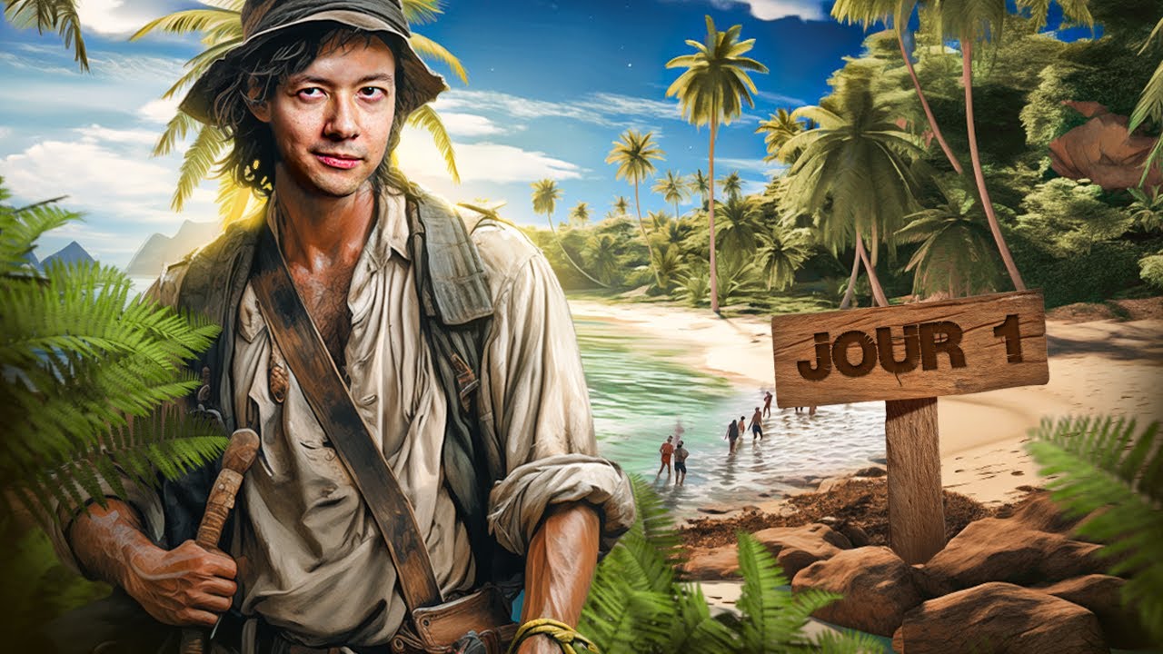 DÉBUT DE L'AVENTURE POUR NARINE MUCUS ! 😃🏝️ (Best of Survivor RP) #1