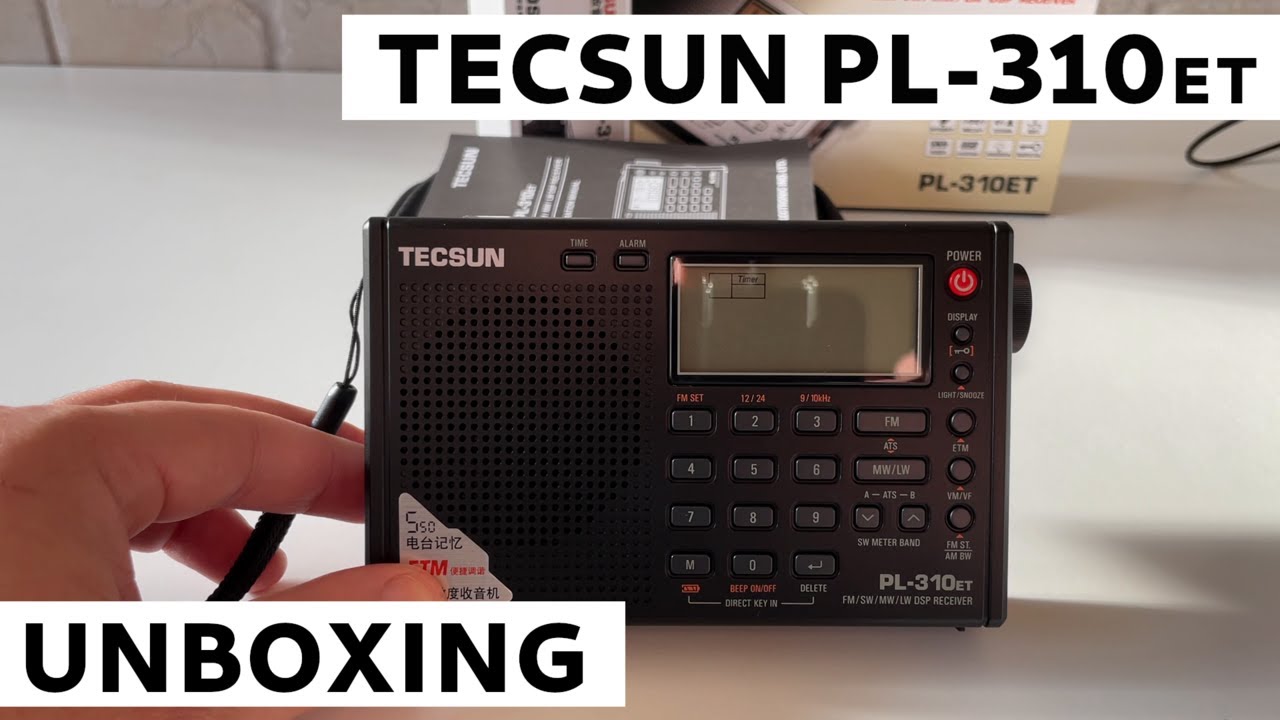 Tecsun PL-310et | UNBOXING