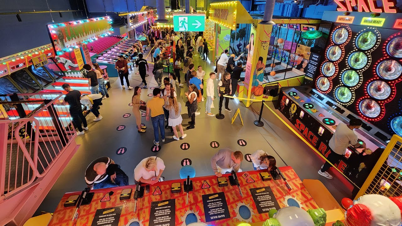Not a Video Game Arcade Tour - FAIRGAME (Canary Wharf, London) 🇬🇧