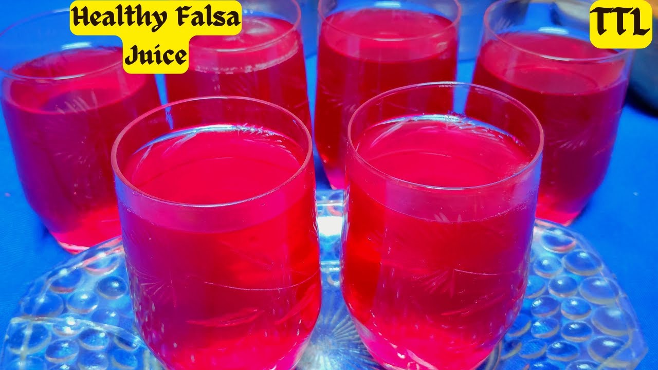 Falsa Sharbat Recipe || Falsa Juice Recipe || How To Make Falsa Juice || How To Make Fruit Juice